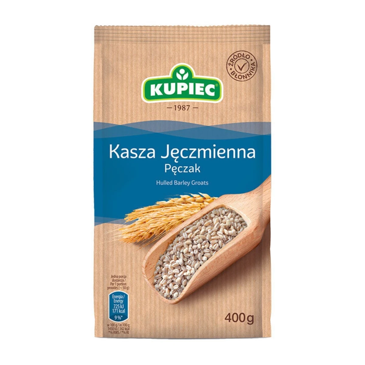 Kasza jęczmienna pęczak, Kupiec