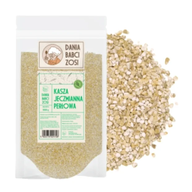 Kasza jęczmienna perłowa, 1 kg, Dania Babci Zosi