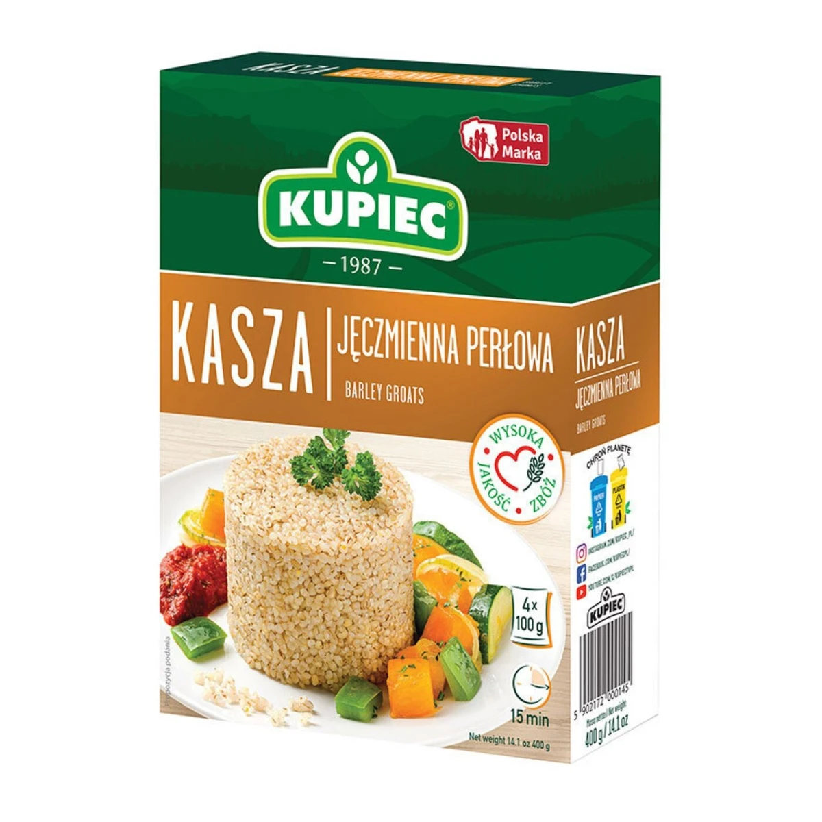 Kasza jęczmienna perłowa, Kupiec