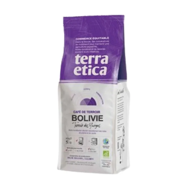 Kawa mielona arabica 100 % Boliwia Fair Trade Bio, 250 g, Terra Etica