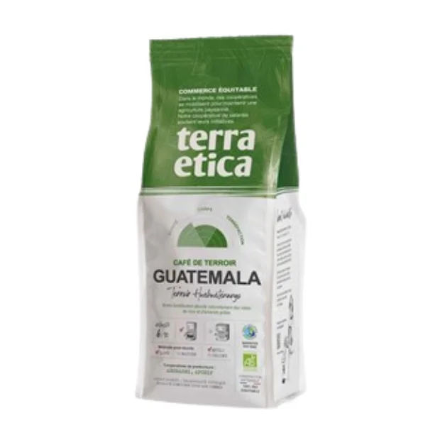 Kawa mielona arabica 100 % Gwatemala Fair Trade Bio, 250 g, Terra Etica 