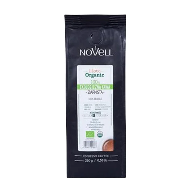 Kawa ziarnista I love Organic Bio, 250 g, Cafes Novell