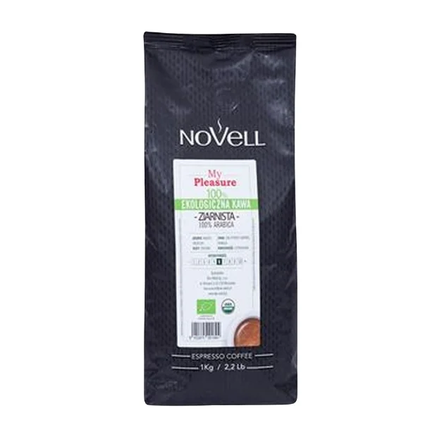 Kawa ziarnista My Pleasure Bio, 1 kg, Cafes Novell