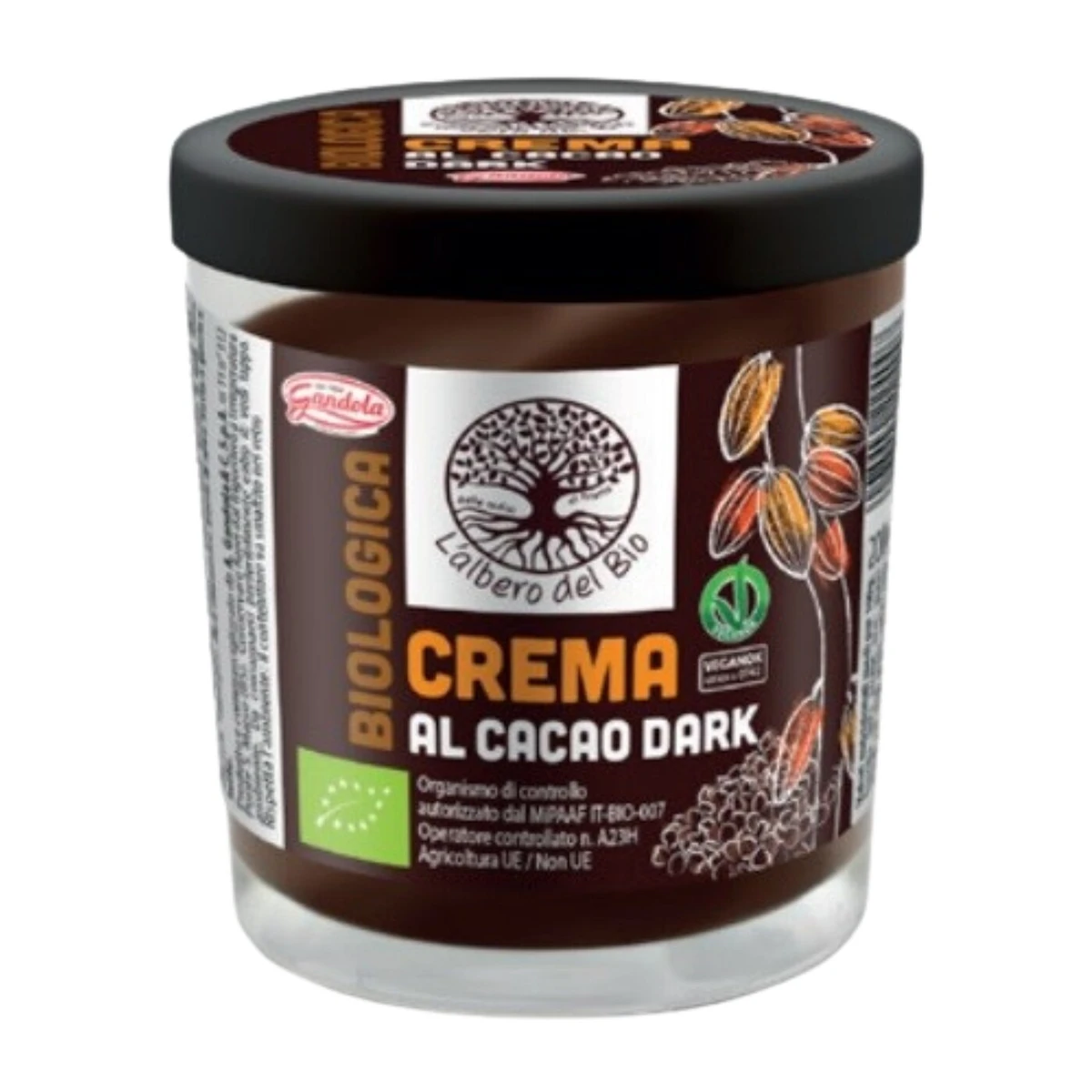 Krem czekoladowy wegański Bio, Gandola