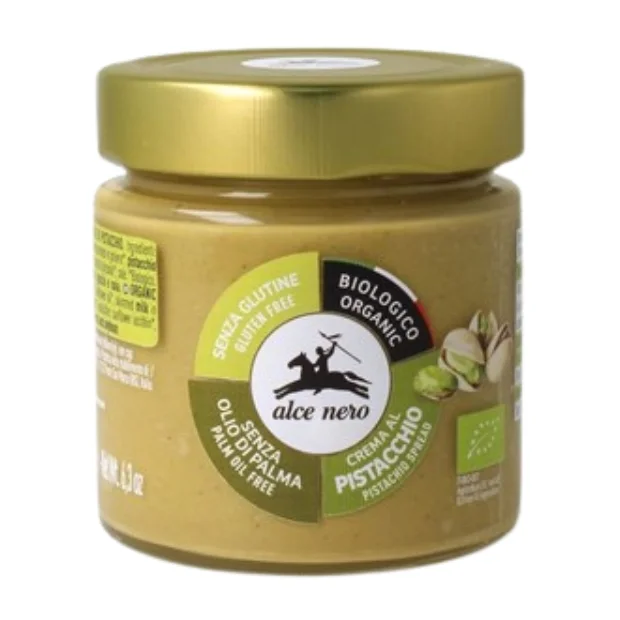 Krem pistacjowy bezglutenowy Bio, 180 g, Alce Nero 