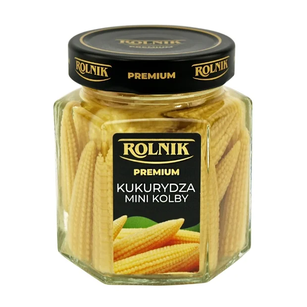 Kukurydza mini kolby, 300 g, Rolnik