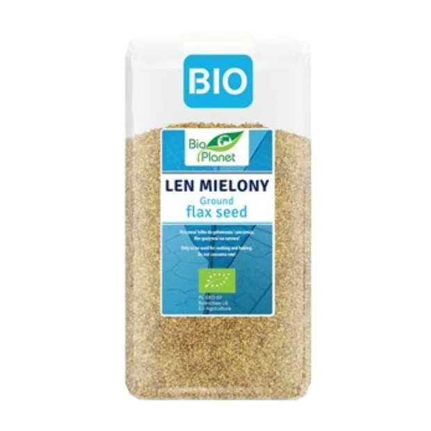 Len mielony Bio, 350 g, Bio Planet