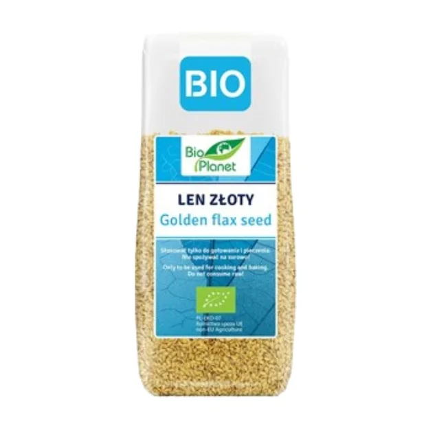 Len złoty (siemię lniane) Bio, 200 g, Bio Planet