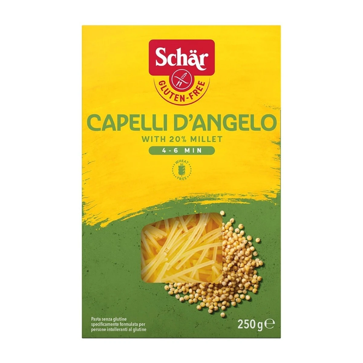 Makaron capelli di angelo, bezglutenowy, Schär 