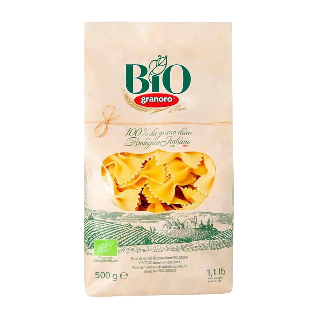 Makaron farfalle Bio, 500 g, Granoro