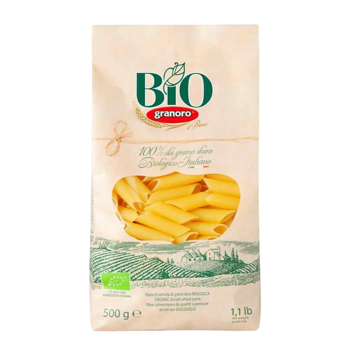 Makaron pennoni rigati Bio, 500 g, Granoro