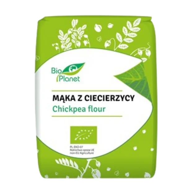 Mąka z ciecierzycy Bio, 800 g, Bio Planet  
