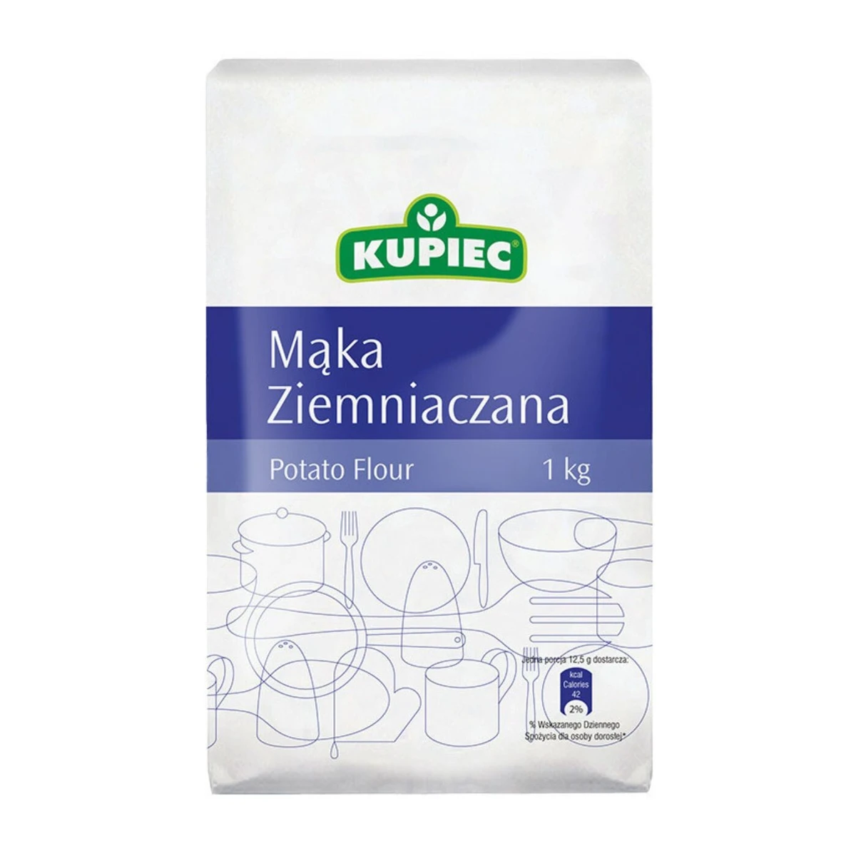 Mąka ziemniaczana, 1 kg, Kupiec