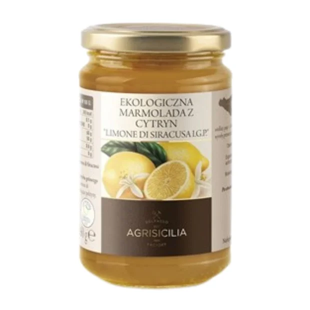 Marmolada z cytryn sycylijskich Bio, 360 g, Agrisicilia