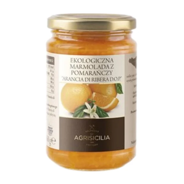 Marmolada z pomarańczy sycylijskich Bio, 360 g, Agrisicilia