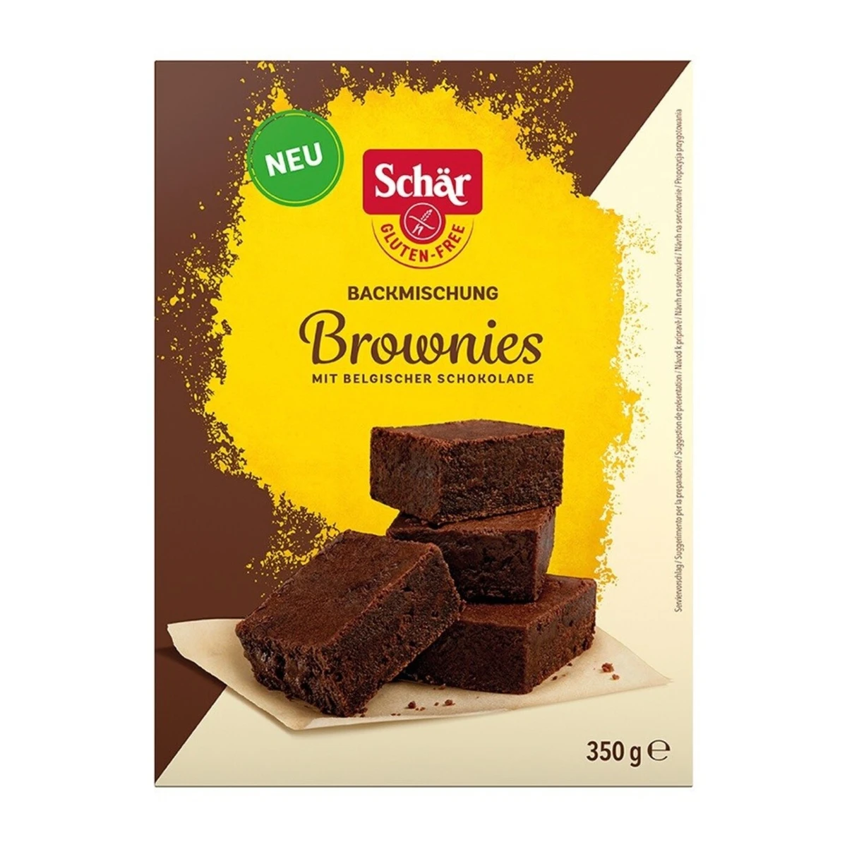 Mieszanka do wypieku brownie, bezglutenowa, Schär