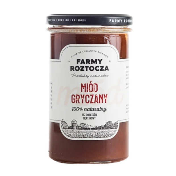 Miód gryczany, 700 g, Farmy Roztocza