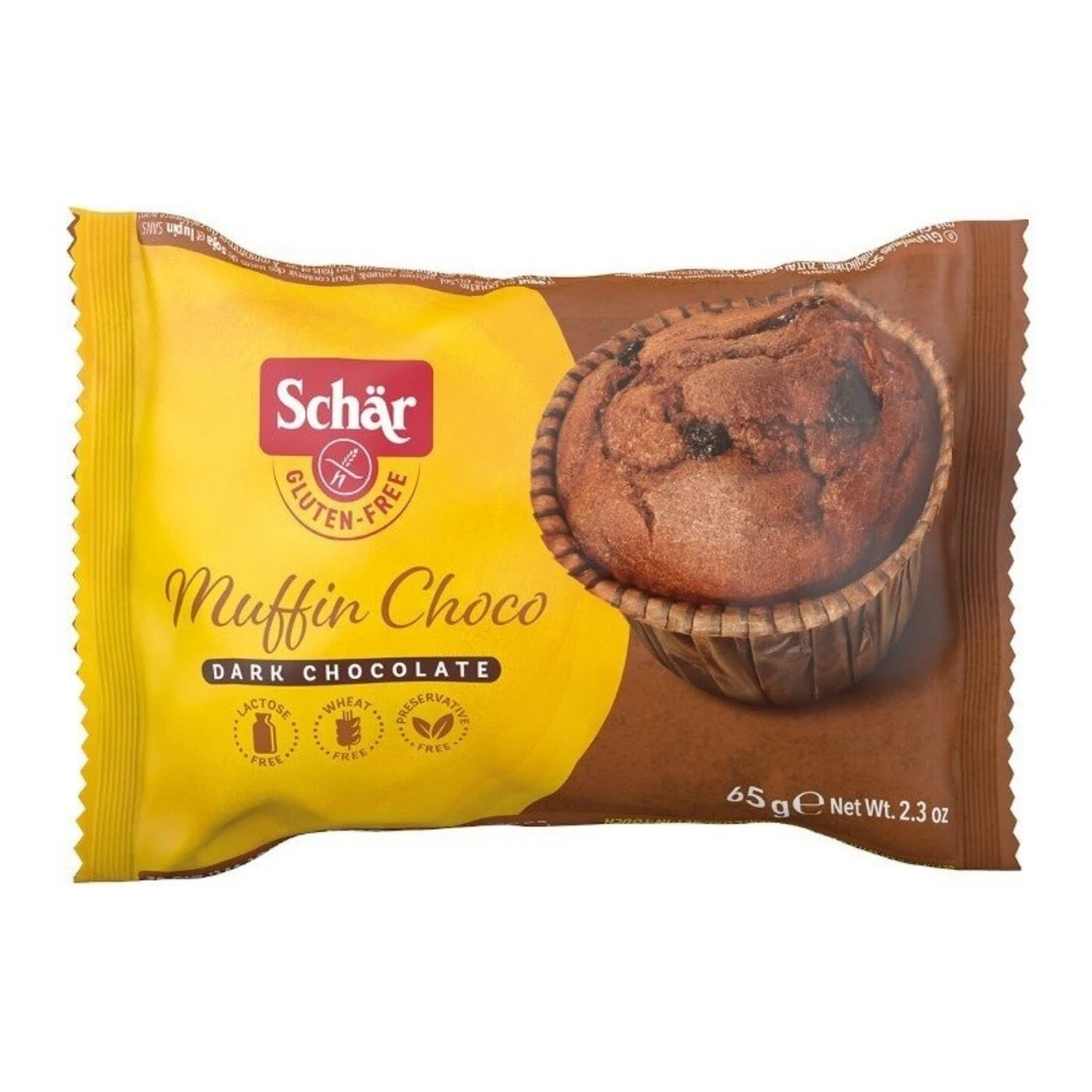 Muffin choco - babeczka czekoladowa, bezglutenowa, Schär