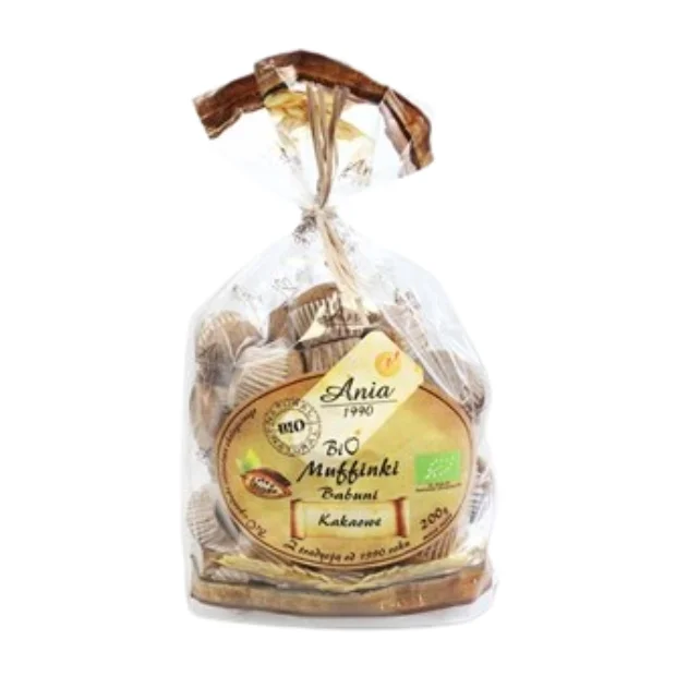 Muffinki babuni kakaowe Bio, 200 g, Bio Ania
