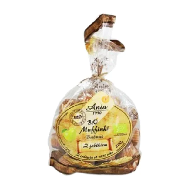 Muffinki babuni z jabłkiem Bio, 200 g, Bio Ania