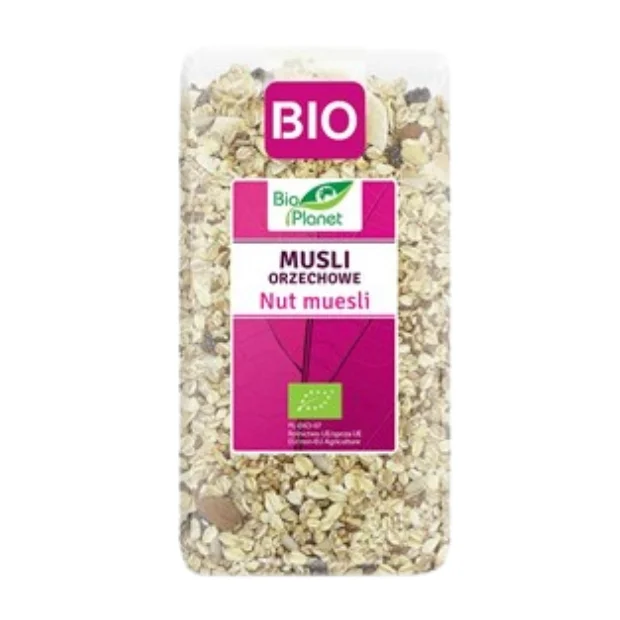 Musli orzechowe Bio, 300 g, Bio Planet