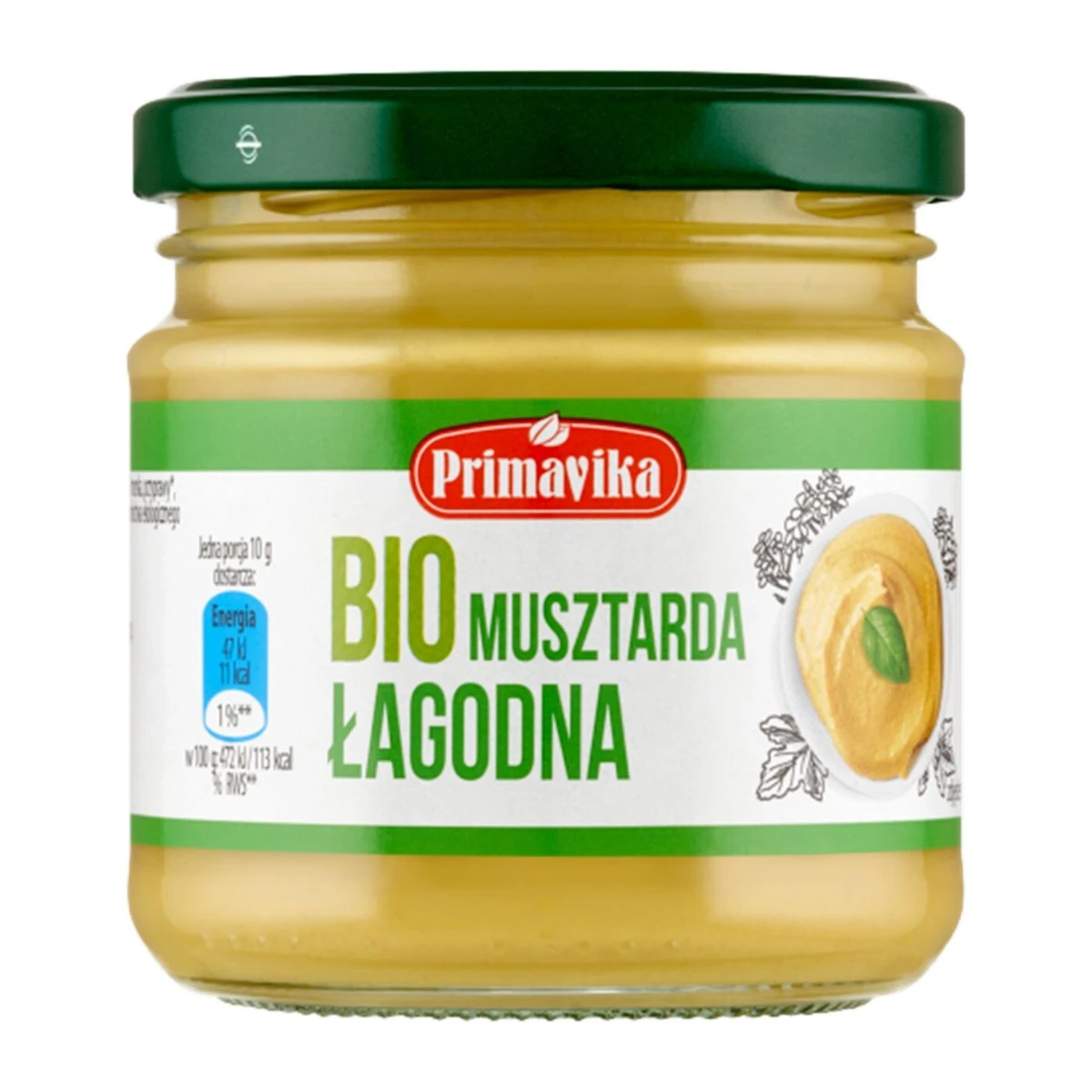 Musztarda łagodna Bio, Primavika