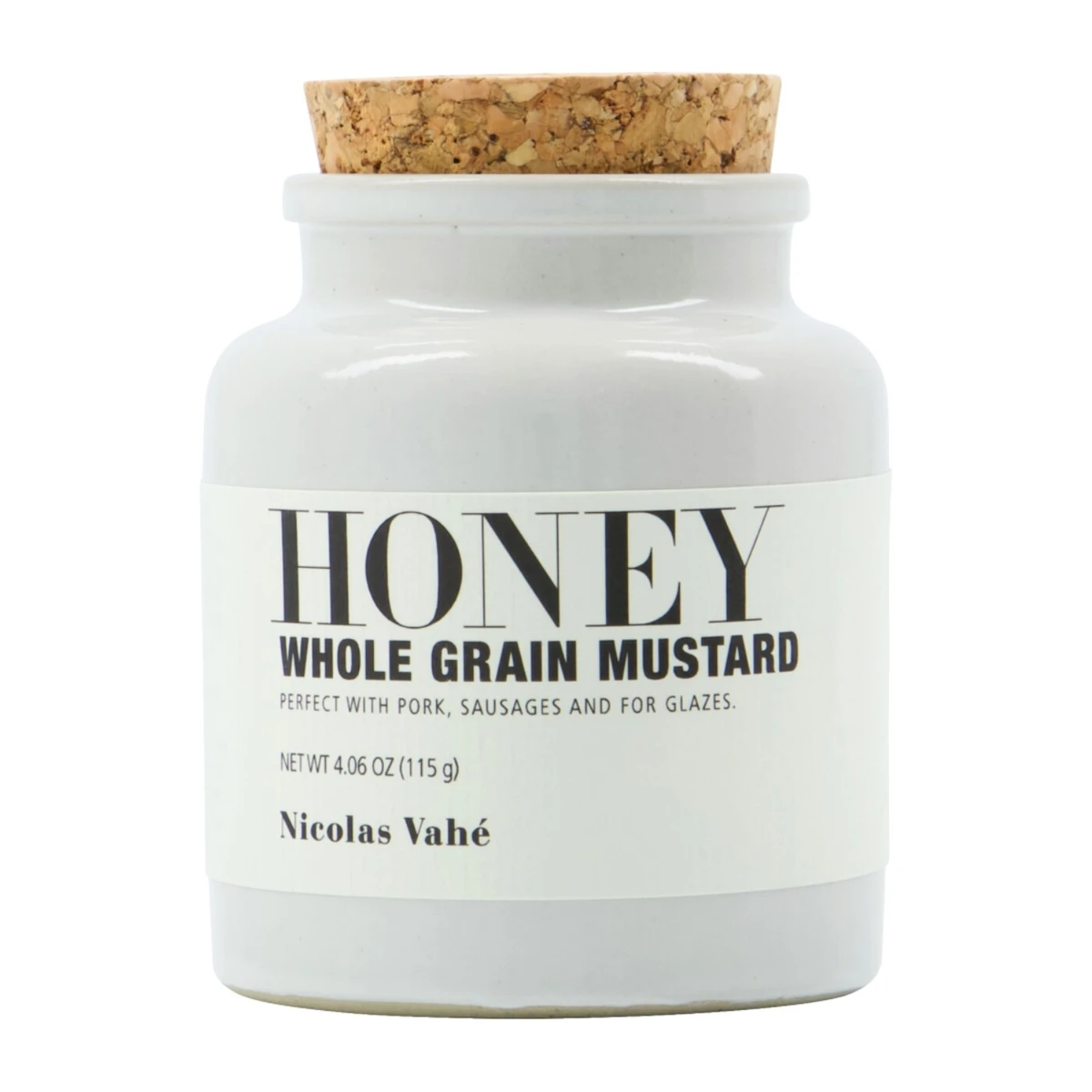 Musztarda z miodem, gruboziarnista, Nicolas Vahé