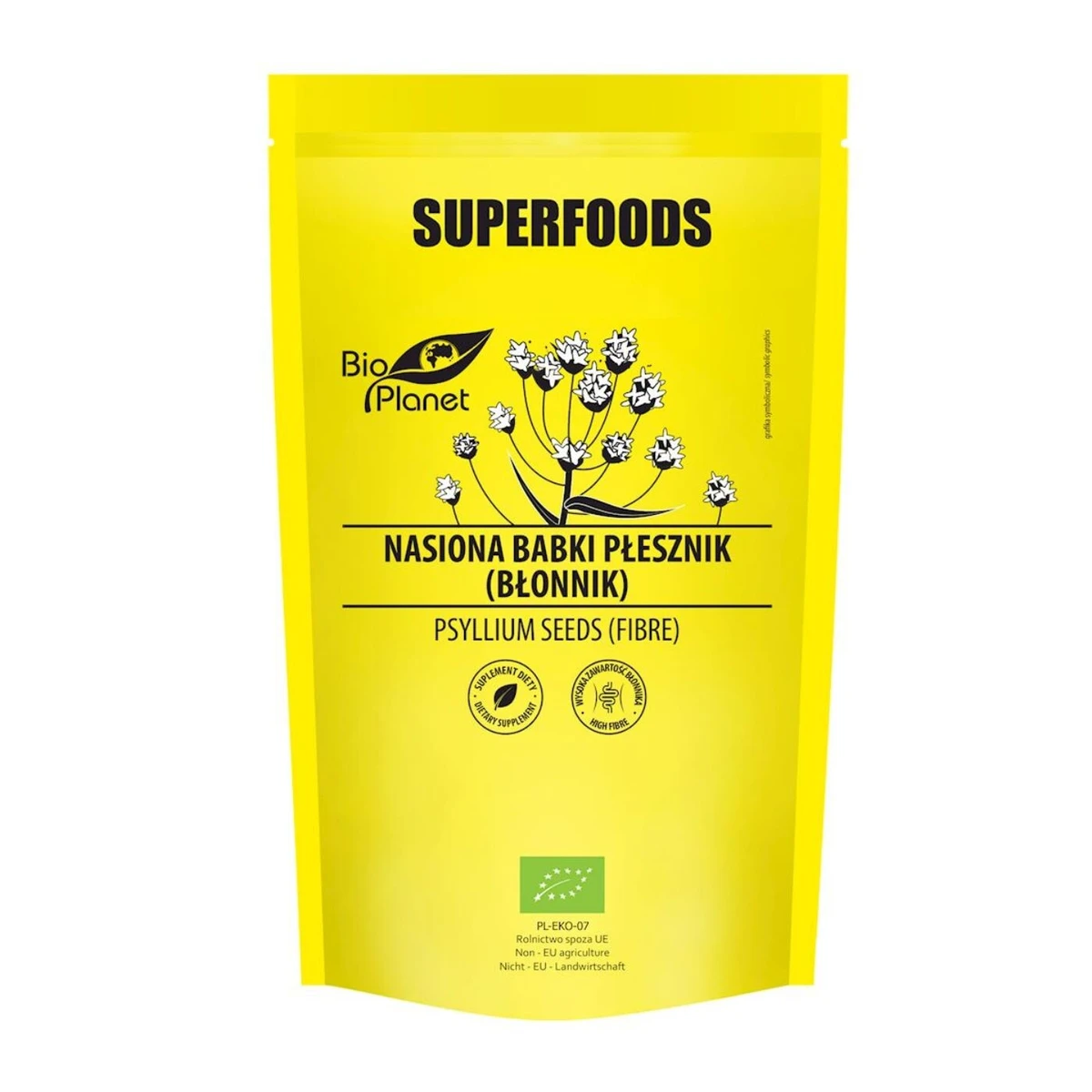 Nasiona babki płesznik Bio, Bio Planet