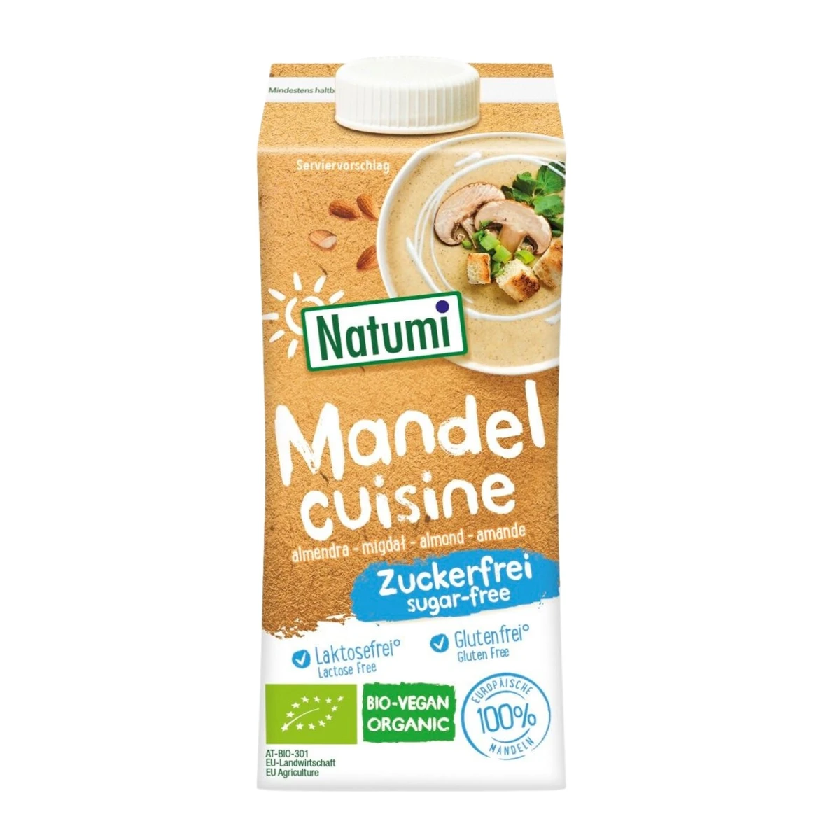 Krem migdałowy do gotowania i pieczenia bez cukru i bezglutenowy BIO