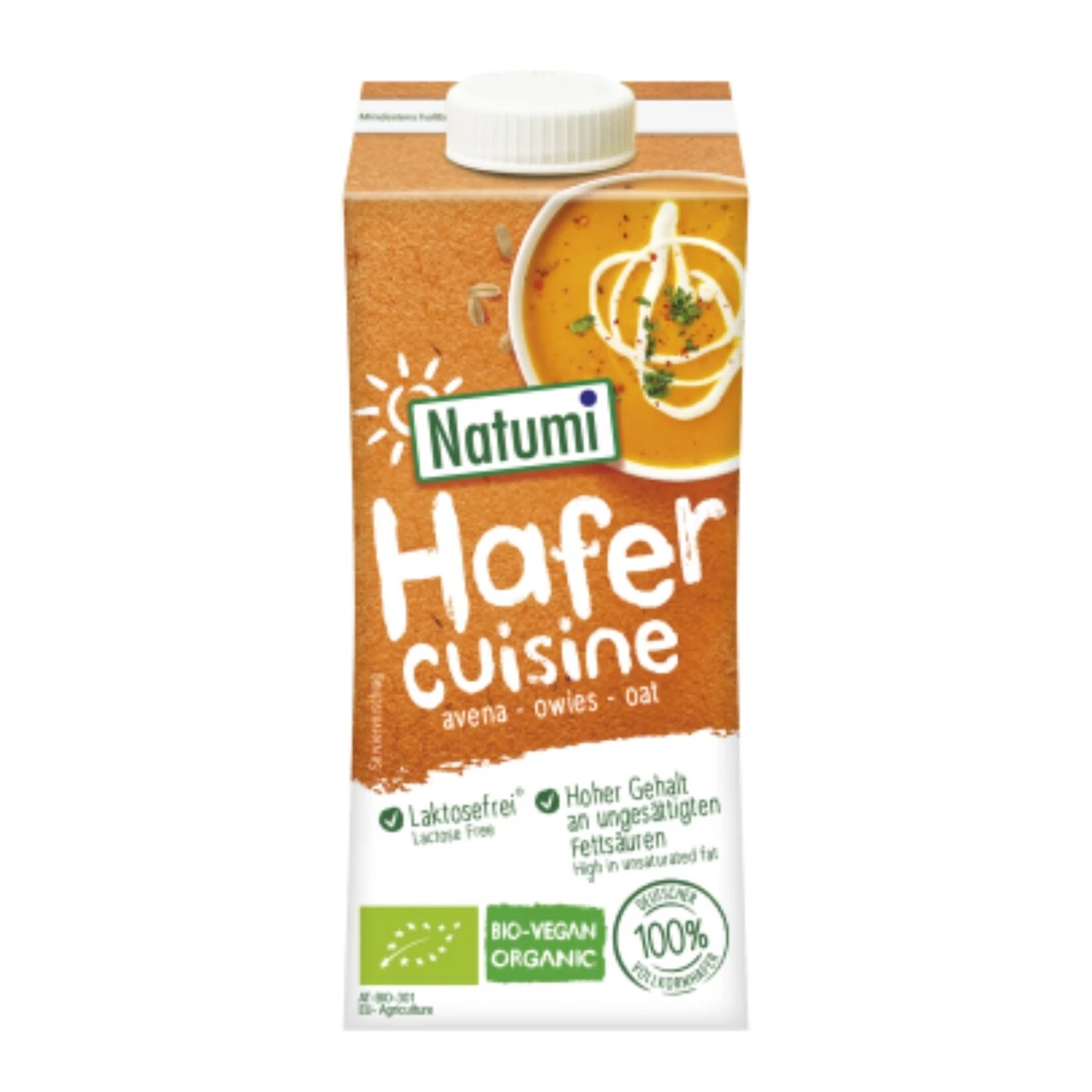 Krem owsiany do gotowania i pieczenia bez dodatku cukrów BIO