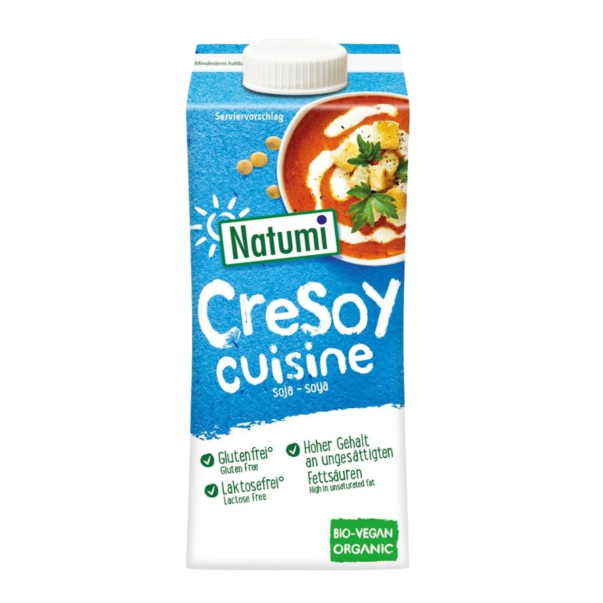 Krem sojowy do gotowania i pieczenia bezglutenowy BIO