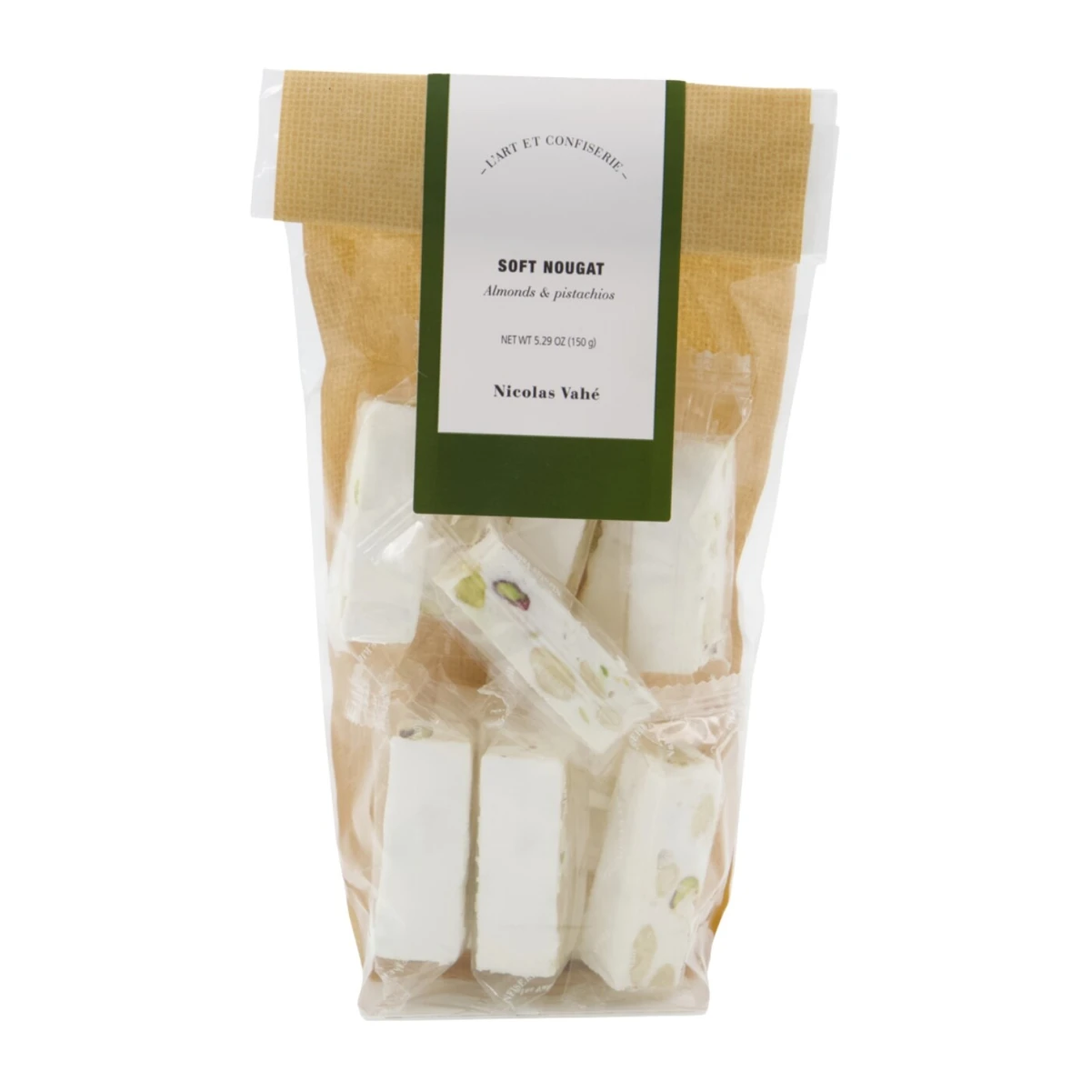 Nougat migdały i pistacje, Nicolas Vahé