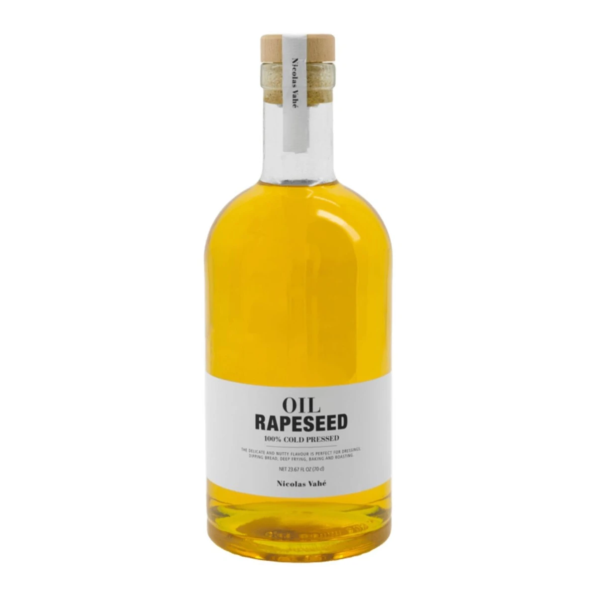 Olej rzepakowy tłoczony na zimno, Nicolas Vahé