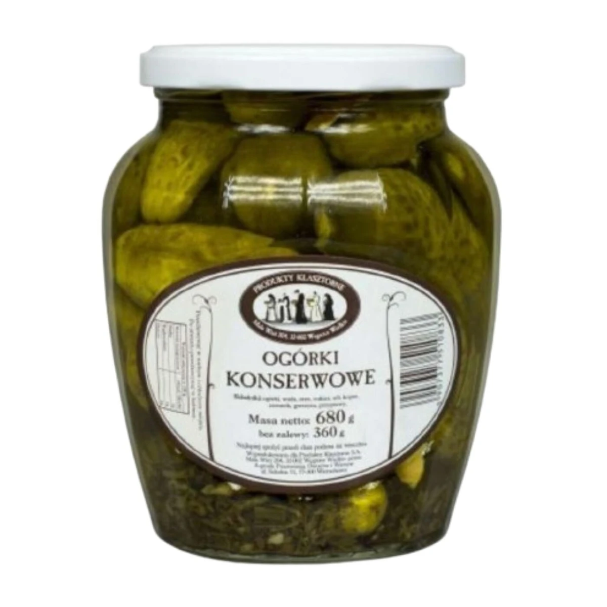 Ogórki konserwowe, Produkty Klasztorne
