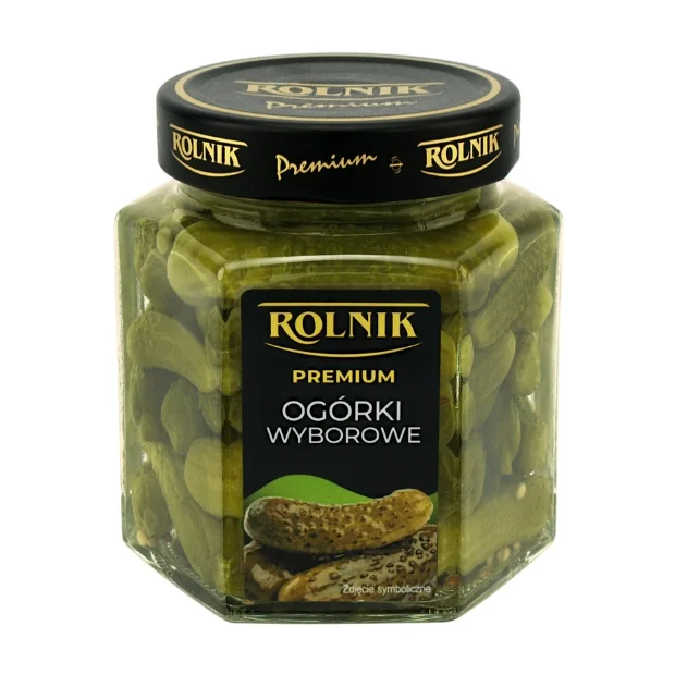Ogórki wyborowe, 295 g, Rolnik