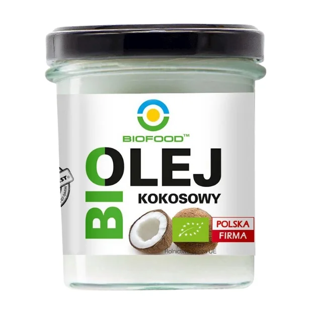Olej kokosowy bezwonny Bio, 260 ml, Biofood