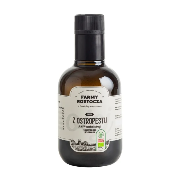 Olej z Ostropestu Bio tłoczony na zimno, 250 ml,  Farmy Roztocza
