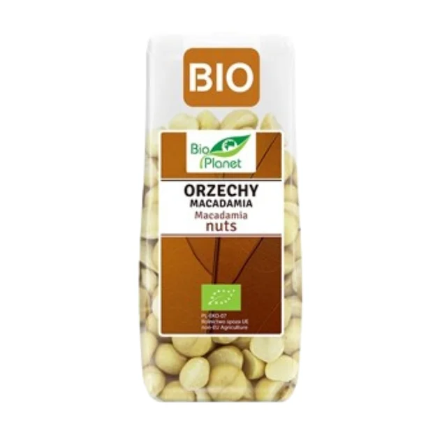 Orzechy macadamia Bio, 75 g, Bio Planet