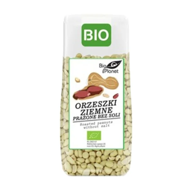 Orzeszki ziemne prażone bez soli Bio, 150 g, Bio Planet