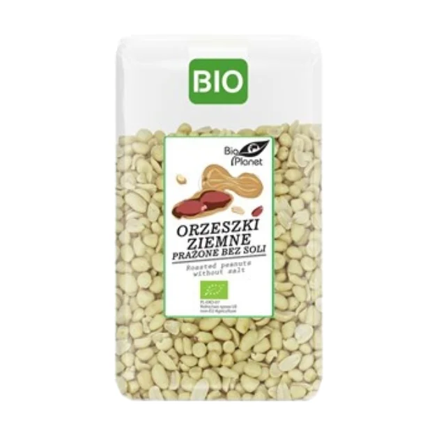 Orzeszki ziemne prażone bez soli Bio, 1 kg, Bio Planet