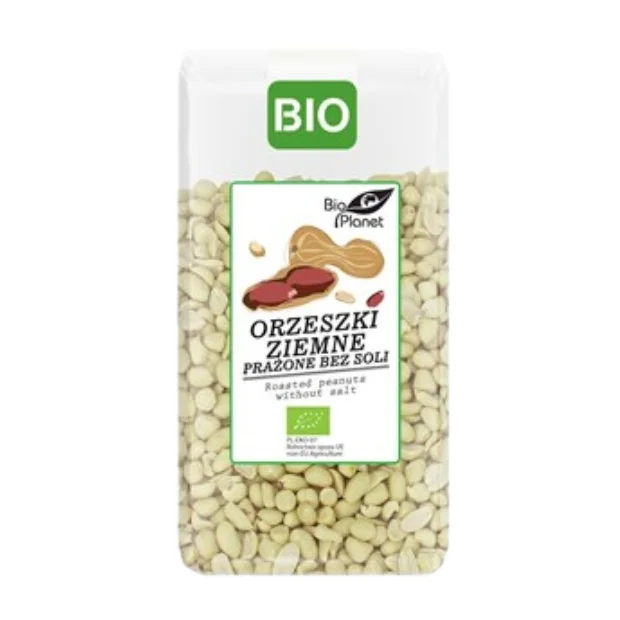 Orzeszki ziemne prażone bez soli Bio, 350 g, Bio Planet