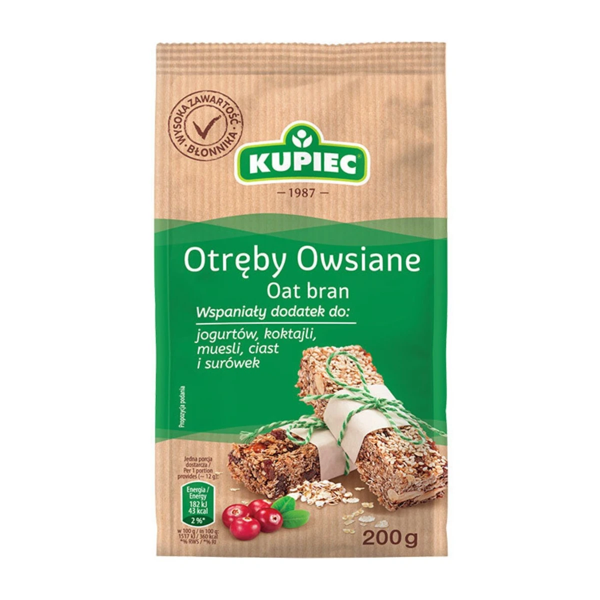 Otręby owsiane, Kupiec