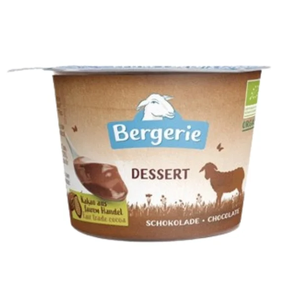 Owczy deser czekoladowy Bio, 125 g, Bergerie