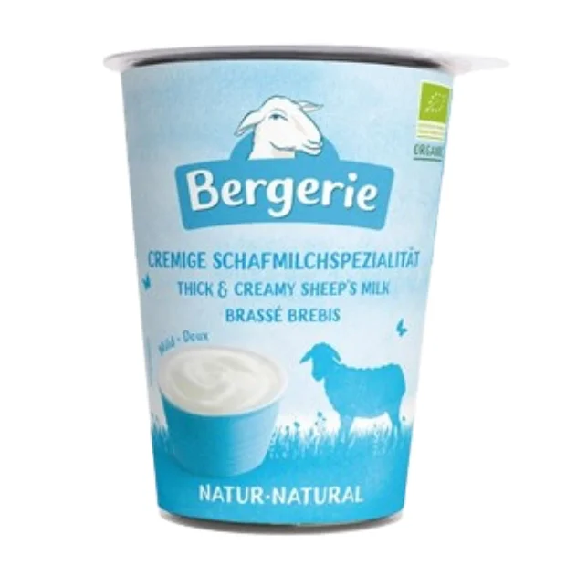 Owczy kremowy jogurt naturalny Bio, 400 g, Bergerie
