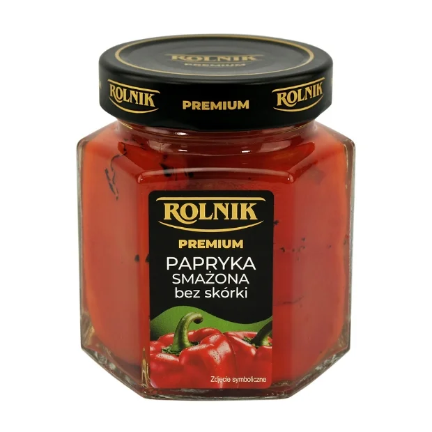 Papryka smażona bez skórki, 300 g, Rolnik