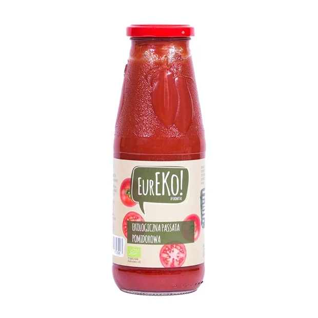 Passata pomidorowa Bio, 680 g, Eureko