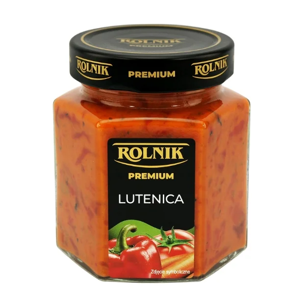 Pasta paprykowo - pomidorowa Lutenica, 310 g, Rolnik
