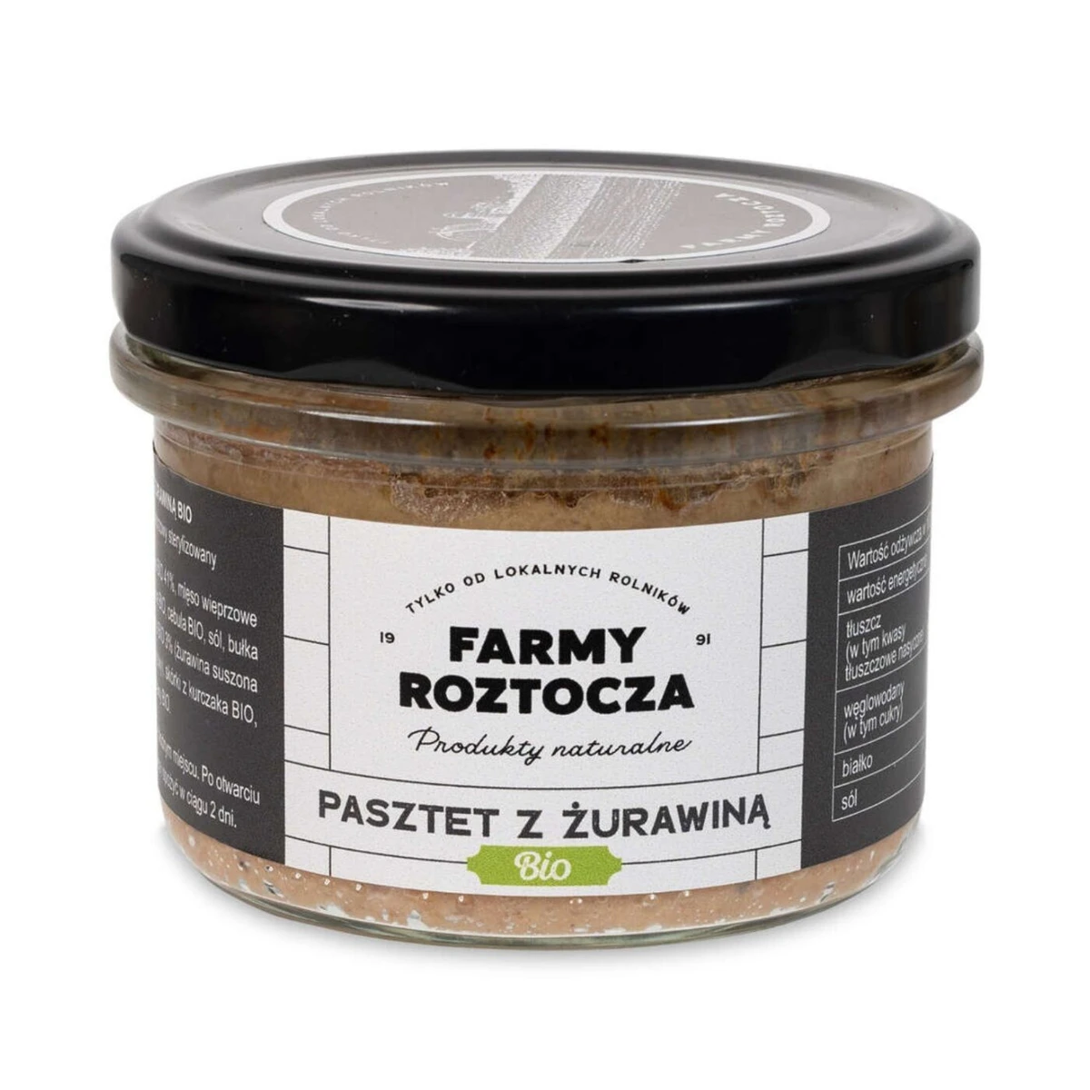 Pasztet z żurawiną Bio, Farmy Roztocza