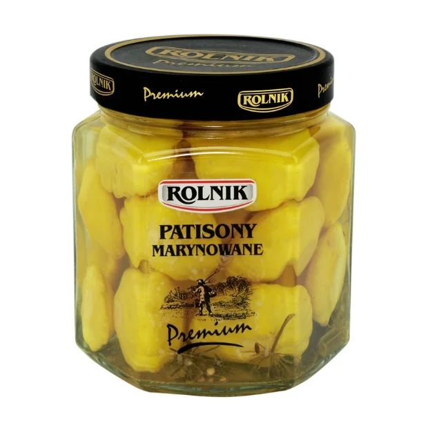 Patisony marynowane, 540 g, Rolnik
