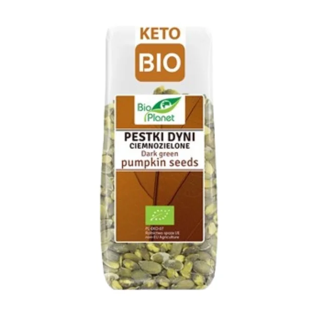 Pestki dyni ciemnozielone Bio, 150 g, Bio Planet